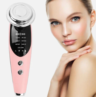 Baguette anti-âge Claréa à luminothérapie rouge – Appareil anti-âge 4-en-1 pour le visage et le cou