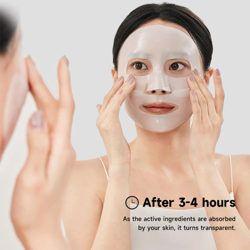 Masque Lifting Anti-Rides au Collagène Intense, Masque Facial au Collagène Nuit, Masque au Collagène Intense pour un Effet Lifting, Raffermissant et Hydratant
