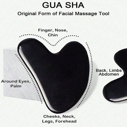1/2/3pcs Rouleau de Glace pour le Visage, Ensemble de Soins du Visage avec Rouleau de Glace, Ensemble d'Outils de Massage Facial Gua Sha, Rouleau de Massage Facial pour le Lifting et le Contouring