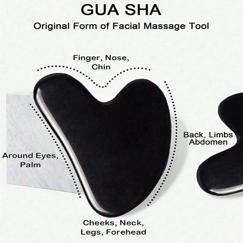 Rouleau de Glace pour le Visage 1/2/3pcs, Ensemble de Soin du Visage, Ensemble Outils de Massage Visage GuaSha, Rouleau de Massage Visage pour Lifting et Contourage